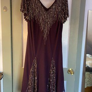 JKara purple dress